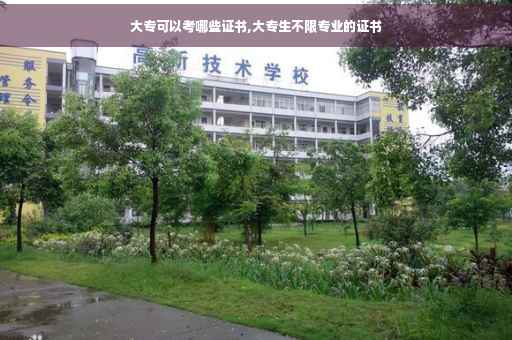 大专可以考哪些证书,大专生不限专业的证书 大专可以考哪些证书,大专生不限专业的证书