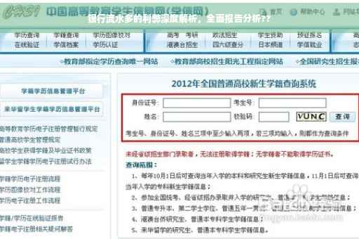 银行流水多的利弊深度解析，全面报告分析??
