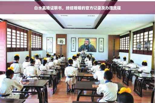 白水离婚证明书，终结婚姻的官方记录及办理流程