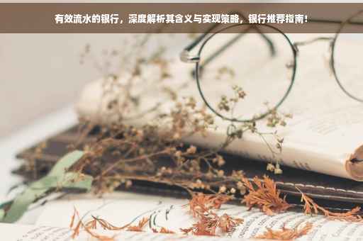有效流水的银行，深度解析其含义与实现策略，银行推荐指南！