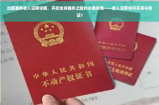 出国商务收入证明详解，开启全球商务之旅的必备指南——收入证明如何开具与验证？