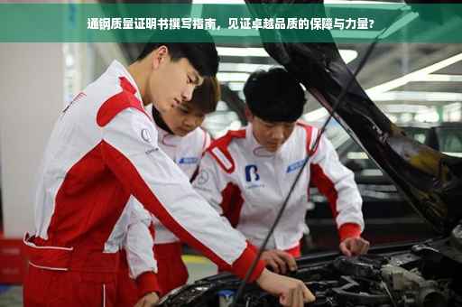 通钢质量证明书撰写指南，见证卓越品质的保障与力量?