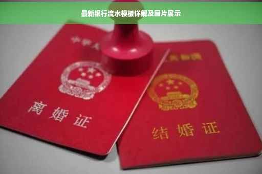 最新银行流水模板详解及图片展示