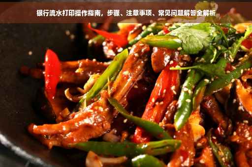银行流水打印操作指南，步骤、注意事项、常见问题解答全解析