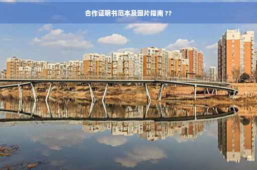 合作证明书范本及图片指南 ??