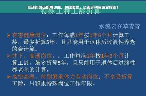制动能效证明书详解，关键要素、全面评估与填写指南?