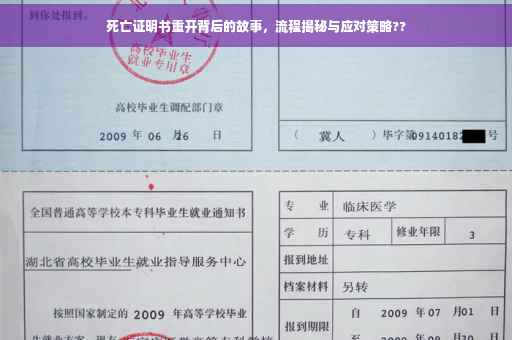 死亡证明书重开背后的故事，流程揭秘与应对策略??