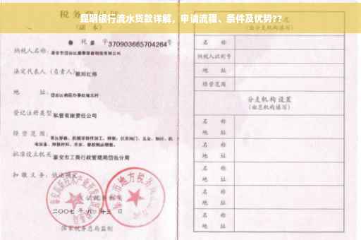 昆明银行流水贷款详解，申请流程、条件及优势??