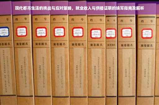 现代都市生活的挑战与应对策略，就业收入与供楼证明的填写指南及解析