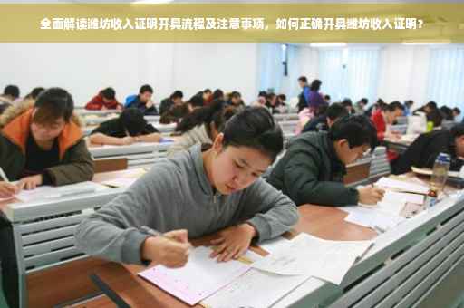 全面解读潍坊收入证明开具流程及注意事项，如何正确开具潍坊收入证明？