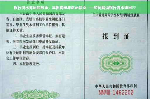 银行流水背后的故事，真相揭秘与启示探索——如何解读银行流水账目??