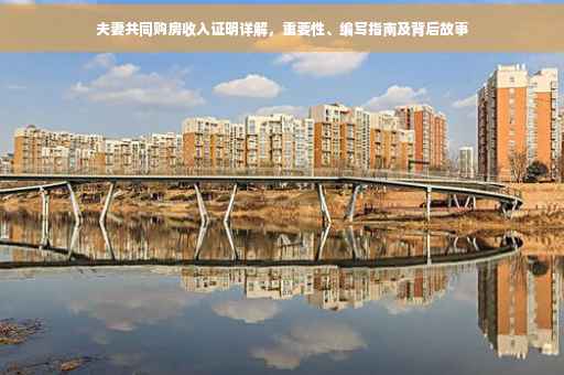 夫妻共同购房收入证明详解，重要性、编写指南及背后故事