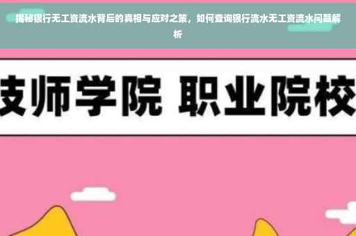 揭秘银行无工资流水背后的真相与应对之策，如何查询银行流水无工资流水问题解析