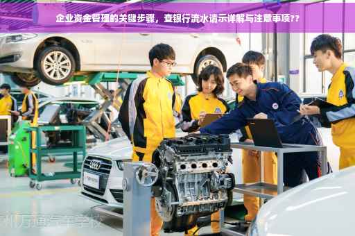 企业资金管理的关键步骤，查银行流水请示详解与注意事项??