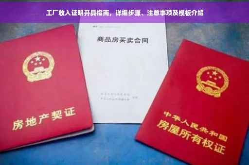 工厂收入证明开具指南，详细步骤、注意事项及模板介绍