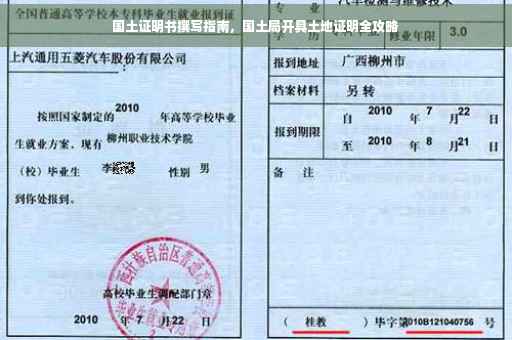 国土证明书撰写指南，国土局开具土地证明全攻略