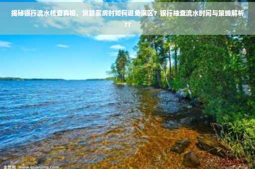 揭秘银行流水核查真相，贷款买房时如何避免误区？银行抽查流水时间与策略解析??