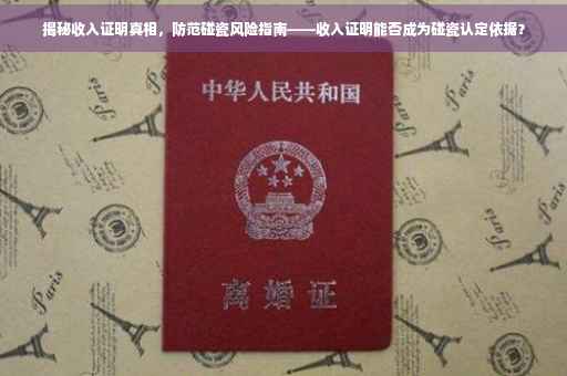 揭秘收入证明真相，防范碰瓷风险指南——收入证明能否成为碰瓷认定依据？