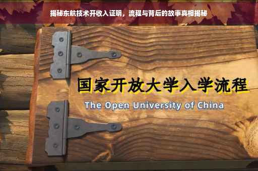 揭秘东航技术开收入证明，流程与背后的故事真相揭秘