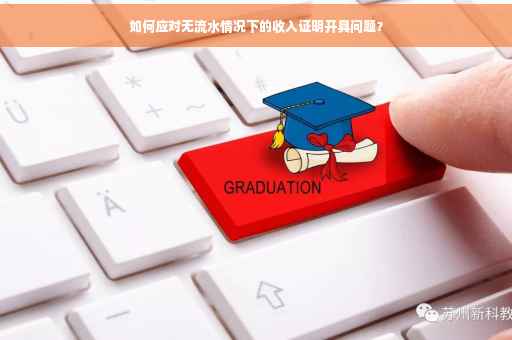 如何应对无流水情况下的收入证明开具问题？