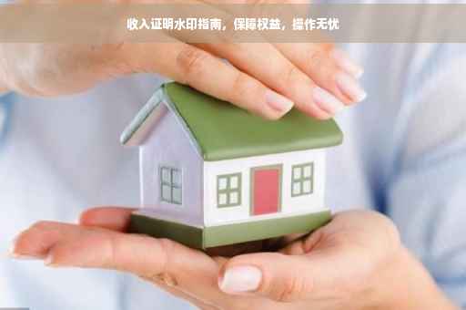 收入证明水印指南，保障权益，操作无忧