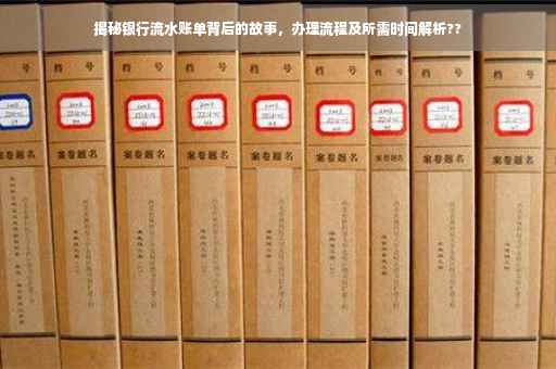揭秘银行流水账单背后的故事，办理流程及所需时间解析??