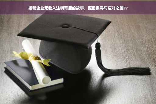 揭秘企业无收入注销背后的故事，原因探寻与应对之策??