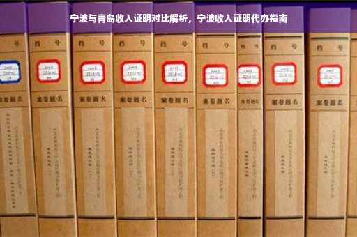 宁波与青岛收入证明对比解析，宁波收入证明代办指南