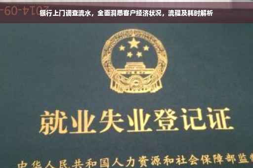 银行上门调查流水，全面洞悉客户经济状况，流程及耗时解析