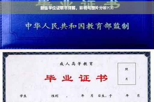 新版学位证明书详解，影响与图片分析?⚡️