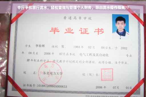 中行手机银行流水，轻松查询与管理个人财务，导出流水操作指南??