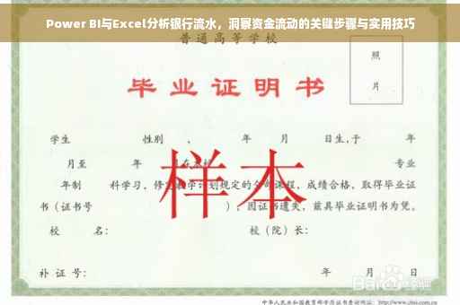 Power BI与Excel分析银行流水，洞察资金流动的关键步骤与实用技巧