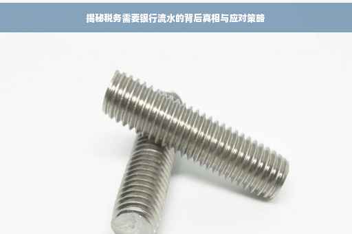 揭秘税务需要银行流水的背后真相与应对策略