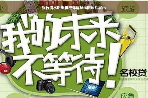 银行流水明细样板详解及示例图片展示
