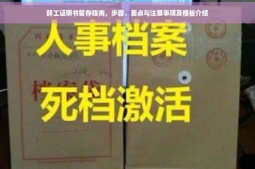 辞工证明书留存指南，步骤、要点与注意事项及模板介绍