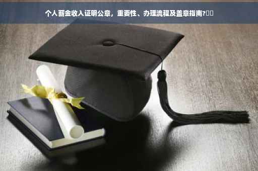 个人薪金收入证明公章，重要性、办理流程及盖章指南?⚡️