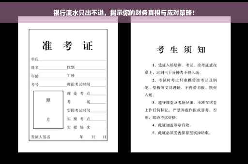 银行流水只出不进，揭示你的财务真相与应对策略！