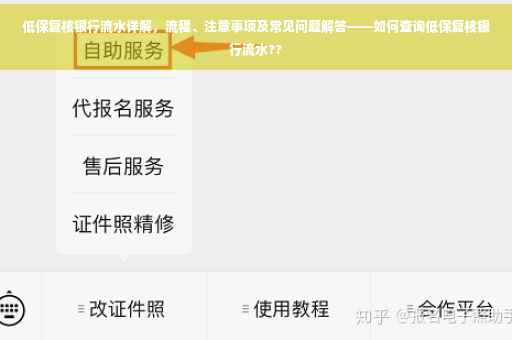 低保复核银行流水详解，流程、注意事项及常见问题解答——如何查询低保复核银行流水??