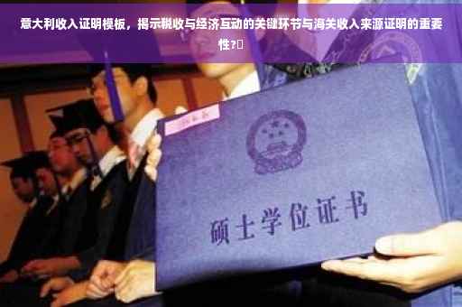 意大利收入证明模板，揭示税收与经济互动的关键环节与海关收入来源证明的重要性?✨