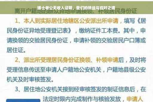 博士老公无收入证明，我们的挑战与应对之道