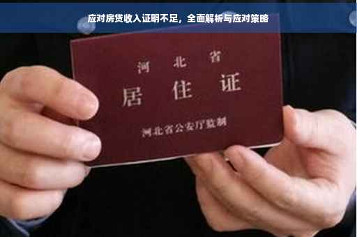 应对房贷收入证明不足，全面解析与应对策略
