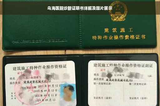 乌海医院诊断证明书详解及图片展示