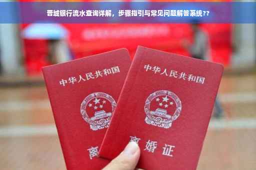 晋城银行流水查询详解，步骤指引与常见问题解答系统??