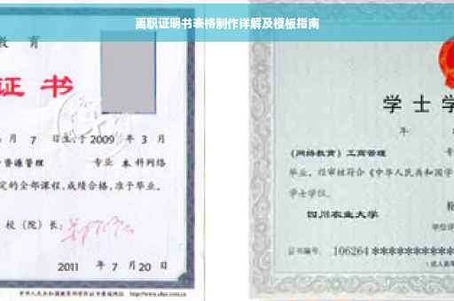 离职证明书表格制作详解及模板指南