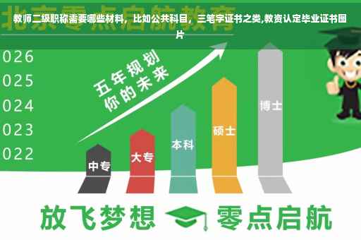 教师二级职称需要哪些材料，比如公共科目，三笔字证书之类,教资认定毕业证书图片
