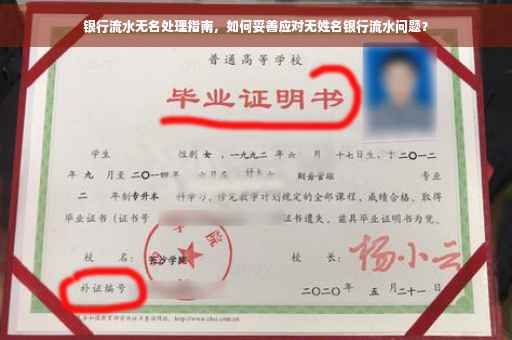 银行流水无名处理指南，如何妥善应对无姓名银行流水问题？