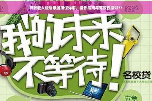 贷款收入证明亲属担保详解，操作指南与有效性探讨??