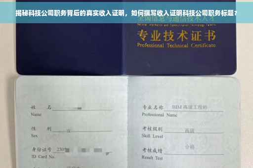 揭秘科技公司职务背后的真实收入证明，如何撰写收入证明科技公司职务标题？