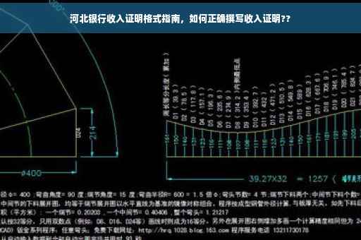 河北银行收入证明格式指南，如何正确撰写收入证明??