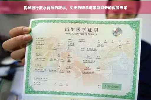 揭秘银行流水背后的故事，丈夫的账单与家庭财务的深度思考
